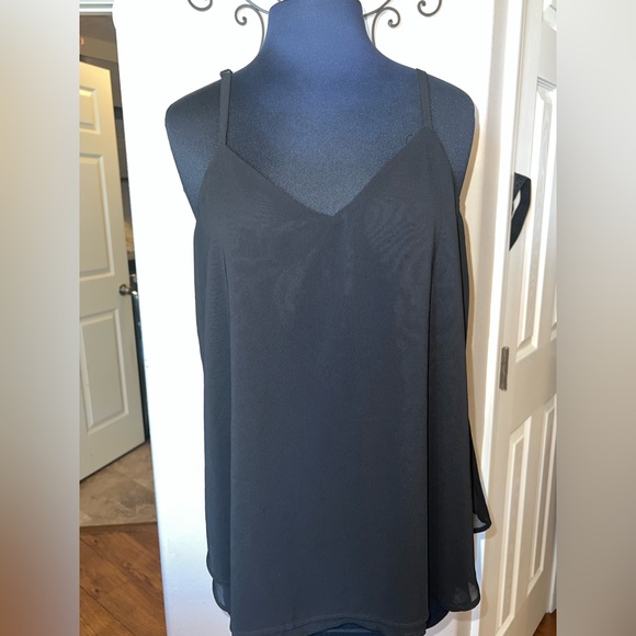 Torrid Black Sleeveless Spaghetti Strap Top - Picture 1 of 3